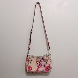 BNWOT Guess watercolour Floral print Crossbody Bag